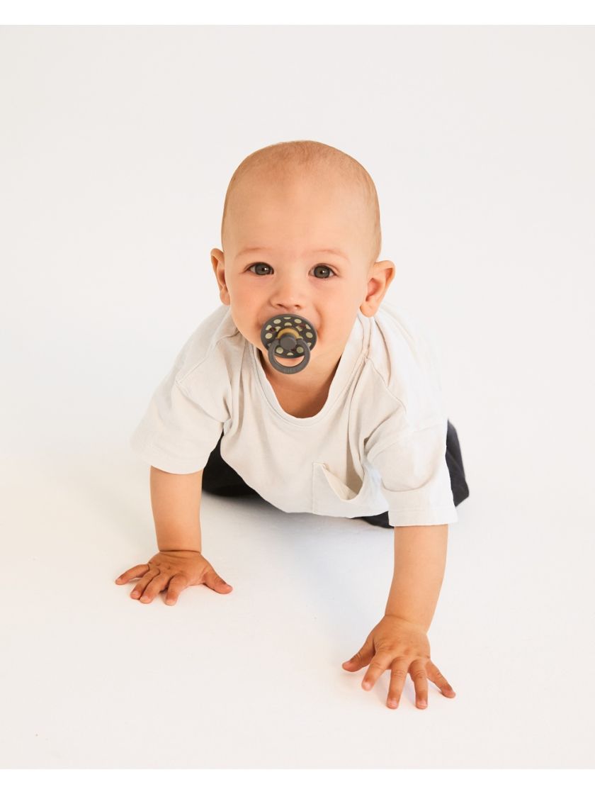 ❤ Соска пустушка BIBS 2 PACK Studio Size 1, 0-6 міс. Колір - Sage/Iron (#5713795276554) ✓ Anna Konvert