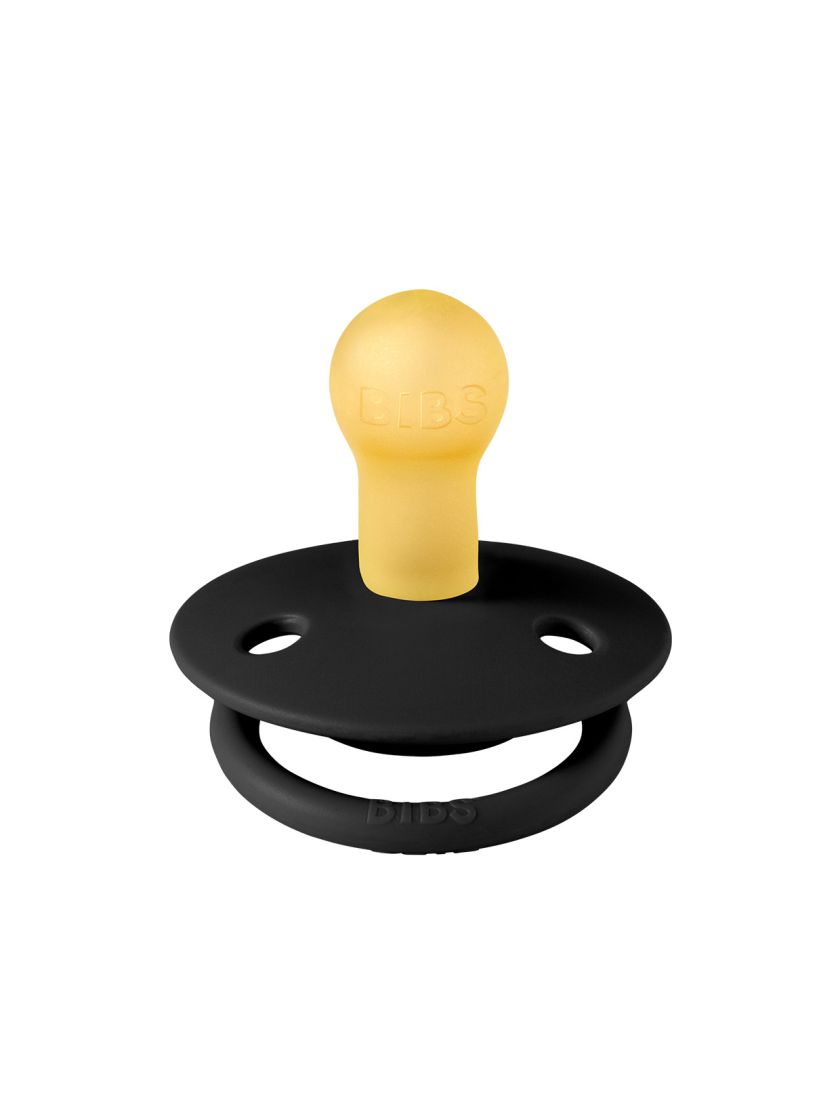 ❤ Соска пустушка BIBS Studio Size 1, 0-6 міс. Колір - Black Ivory (#5713795276257) ✓ Anna Konvert