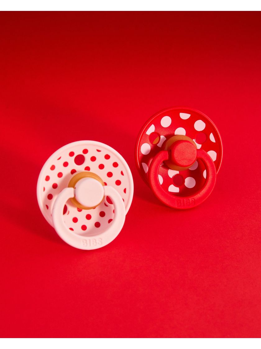 ❤ Пустушка BIBS Studio Size 2. Колір - Candy Apple Blossom. Розмір - 6-18 міс. (#5713795276349) ✓ Anna Konvert