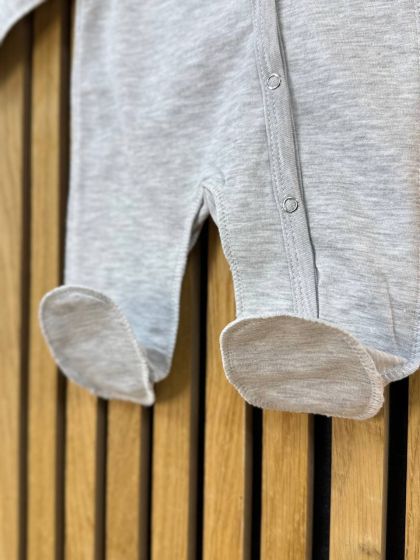 ❤ Чоловічок з шапочкою "Метелик", байка, 56р. БО. Принт - Сірий, однотон. Розмір - 56см (#46444785) ✓ Anna Konvert 2