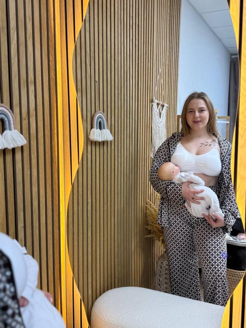 ❤ Бюстгальтер-топ для годування. Колір - Білий. Розмір - L (80D) (#99724470) ✓ Anna Konvert