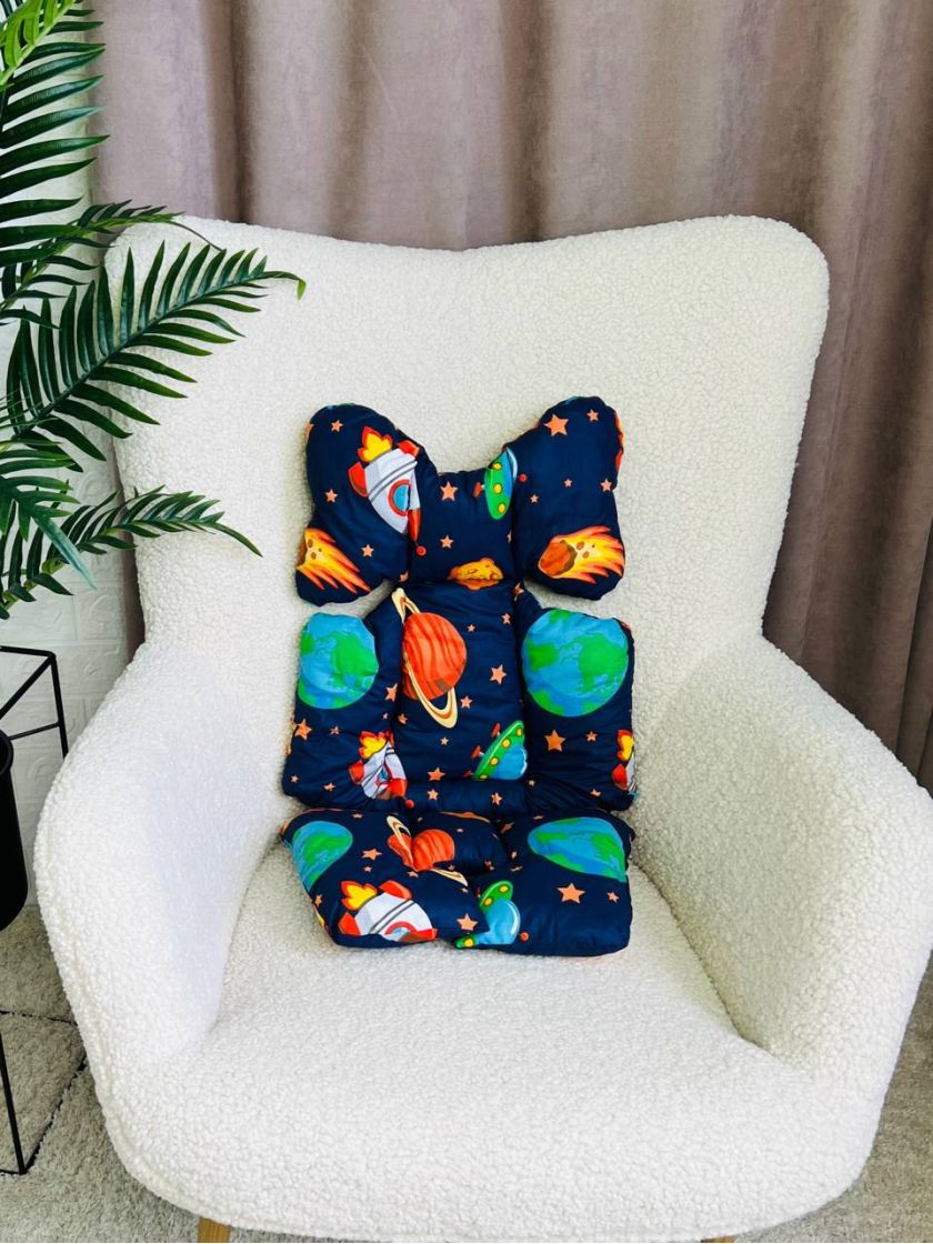 ❤ Матрасик візочок прогулянковий 3в1. Принт - Космос на синьому (#91957883) ✓ Anna Konvert