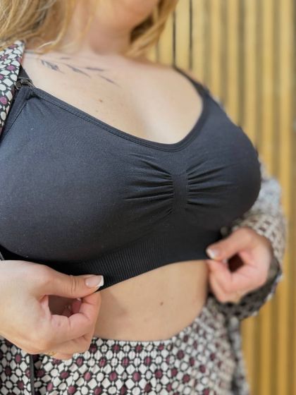 ❤ Бюстгальтер-топ для годування. Колір - Чорний. Розмір - XXL(90D) (#90559463) ✓ Anna Konvert 2