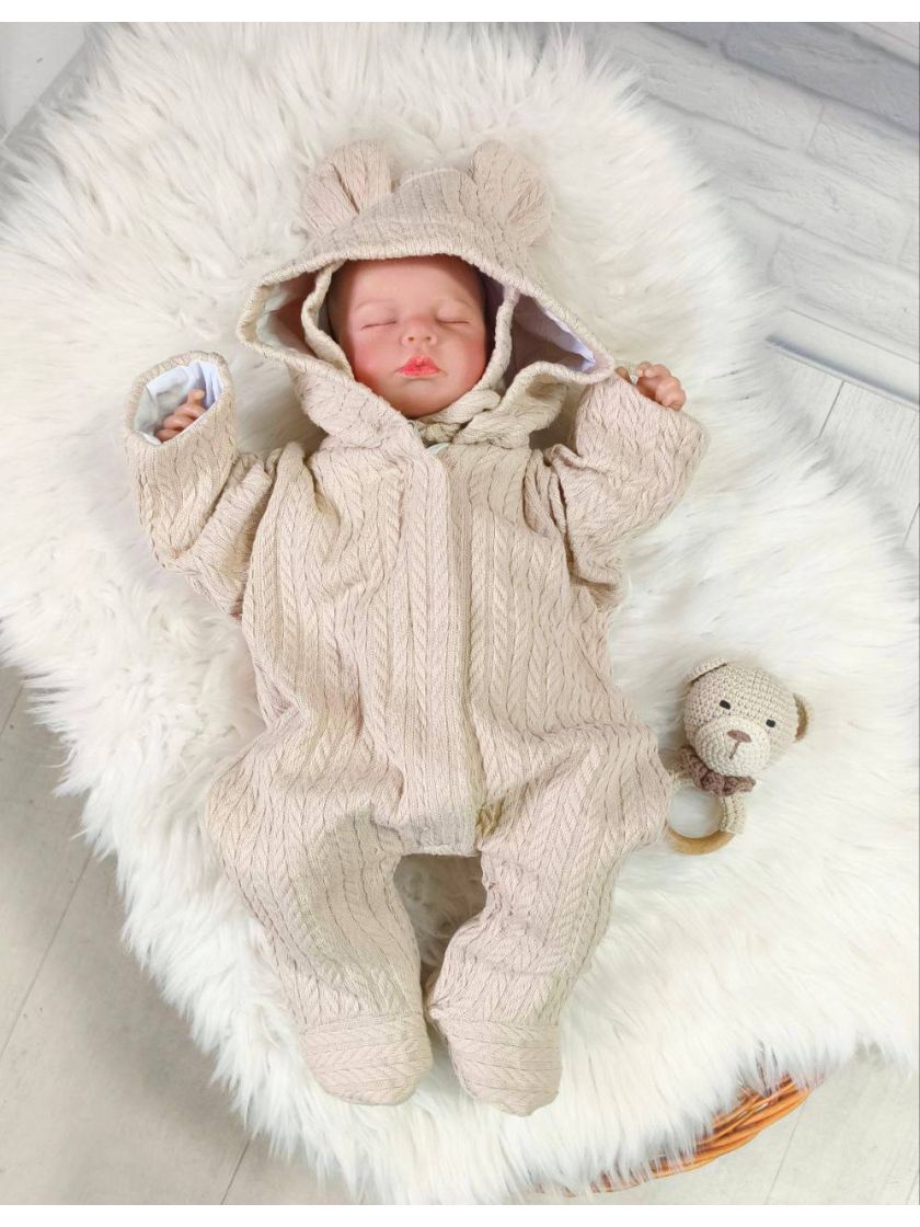 ❤ Комбінезон "Косичка" демі/літо. Колір - Бежевий (#90368876) ✓ Anna Konvert