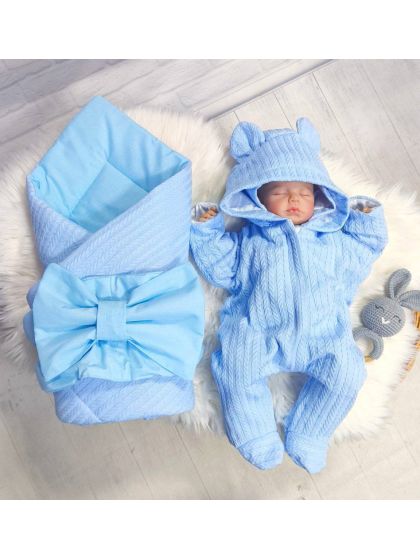 ❤ Комбінезон "Косичка" демі/літо. Колір - Блакитний (#38776047) ✓ Anna Konvert 2