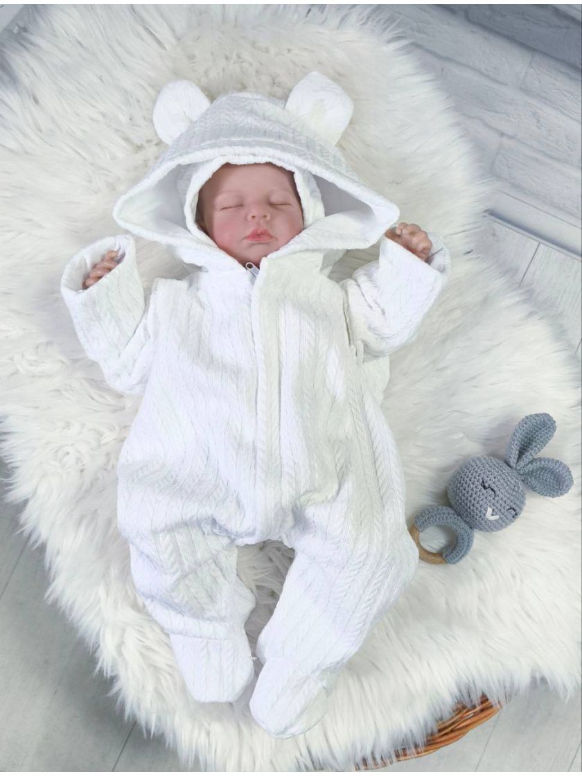 ❤ Комбінезон "Косичка" демі/літо. Колір - Білий (#71399465) ✓ Anna Konvert