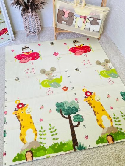 ❤ Килимок ігровий (ТЕРМО) 2-х сторонній в сумці, з дефектами. Принт - Дорога, автобус (#86519785) ✓ Anna Konvert 2