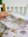 ❤ Змінна дитяча постіль, 110 см на 140 см. Принт - Ведмежа з візочком, дівчинка (#40382344) ✓ Anna Konvert