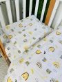 ❤ Змінна дитяча постіль, 110 см на 140 см. Принт - Веселки жовті (#20926279) ✓ Anna Konvert