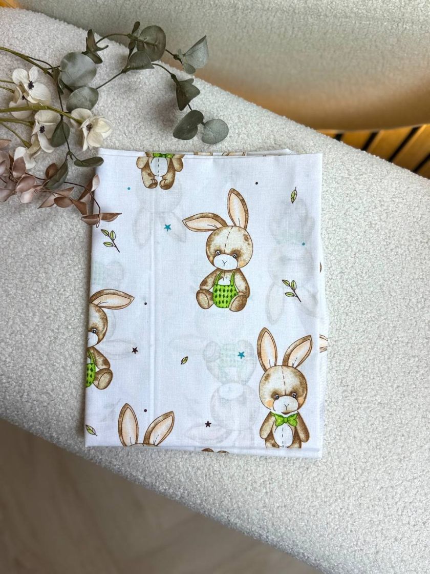 ❤ Пелюшки, ситцеві 90×110см. Принт - Зайці в метелику (#10245780) ✓ Anna Konvert