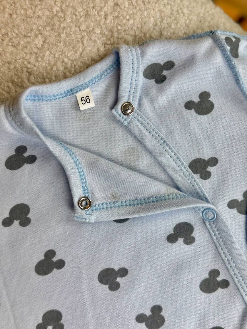 ❤ Чоловічок з шапочкою, інтерлок, 56-62р. Принт - Міккі на блакитному (#88637543) ✓ Anna Konvert