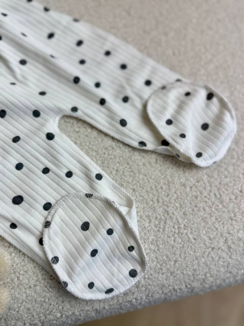 ❤ Комплект 3ка з боді, рубчик принт, Ромашка. Принт - Щастя прямо перед вами. Розмір - 56-62 (#36188420) ✓ Anna Konvert