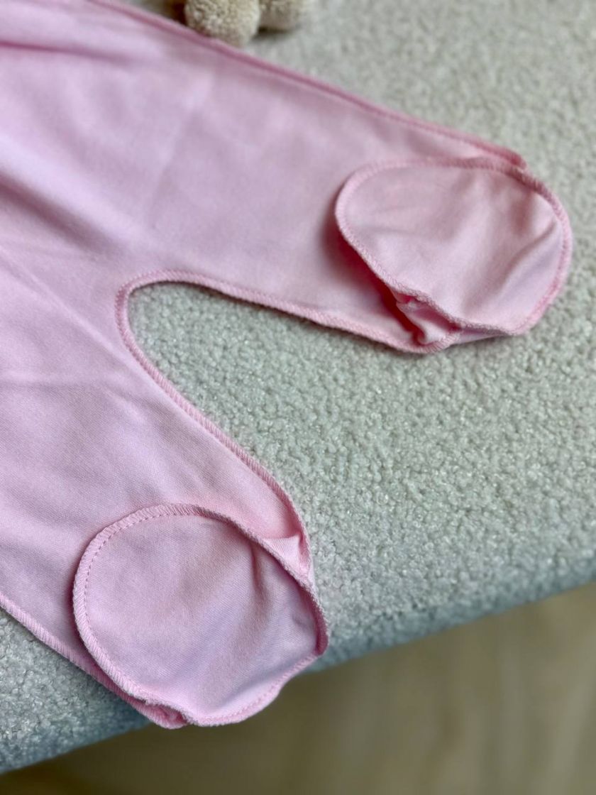 ❤ Комплект 3ка з сорочкою інтерлок 56см. Принт - Міккі на рожевому (#817993) ✓ Anna Konvert