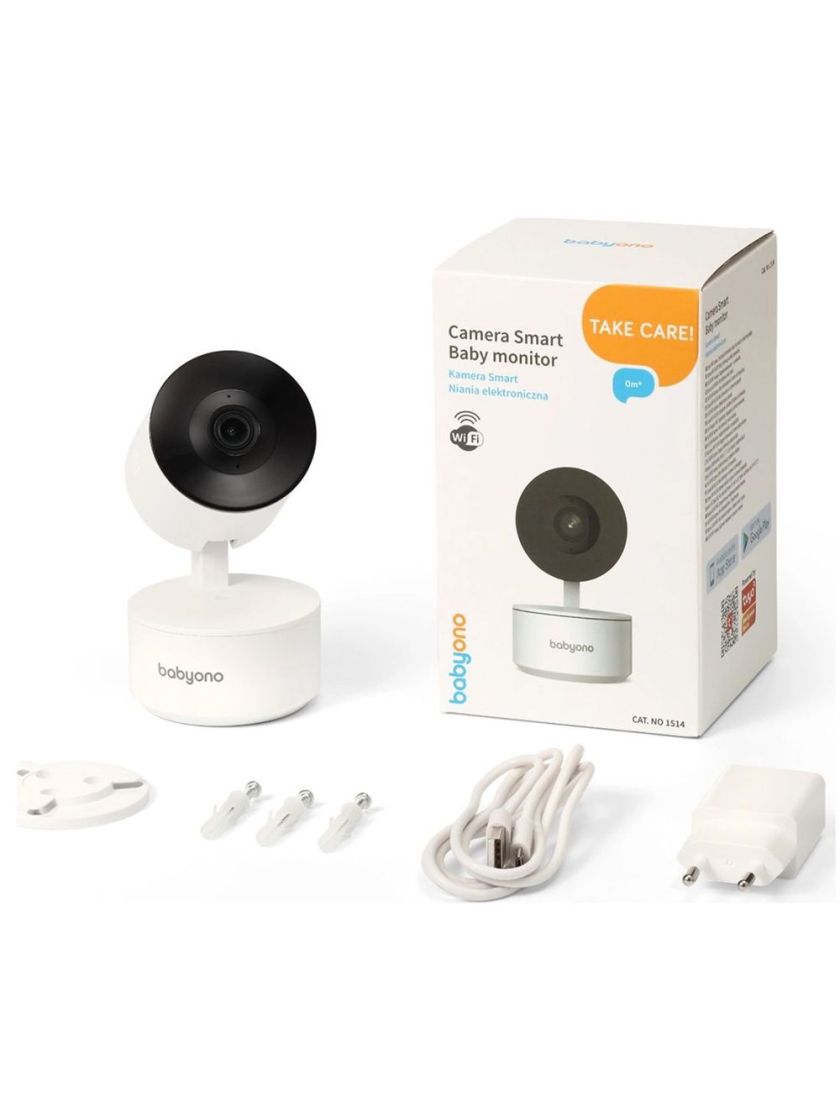 ❤ Відеоняня "Camera Smart" (WI-FI), FULL HD, BabyOno (#1514) ✓ Anna Konvert