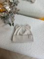 ❤ Шапка демісезонна з вушками Тедді. Принт - Кремовий світліший (#58601561) ✓ Anna Konvert