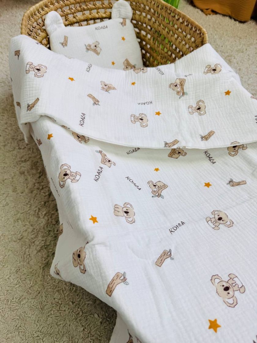 ❤ Набір у візочок мусліновий. Колір - Коала з місяцем (#71161913) ✓ Anna Konvert