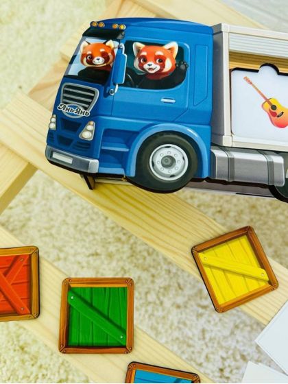 ❤ Дерев'яна машинка, лисеня (#50462020) ✓ Anna Konvert 2