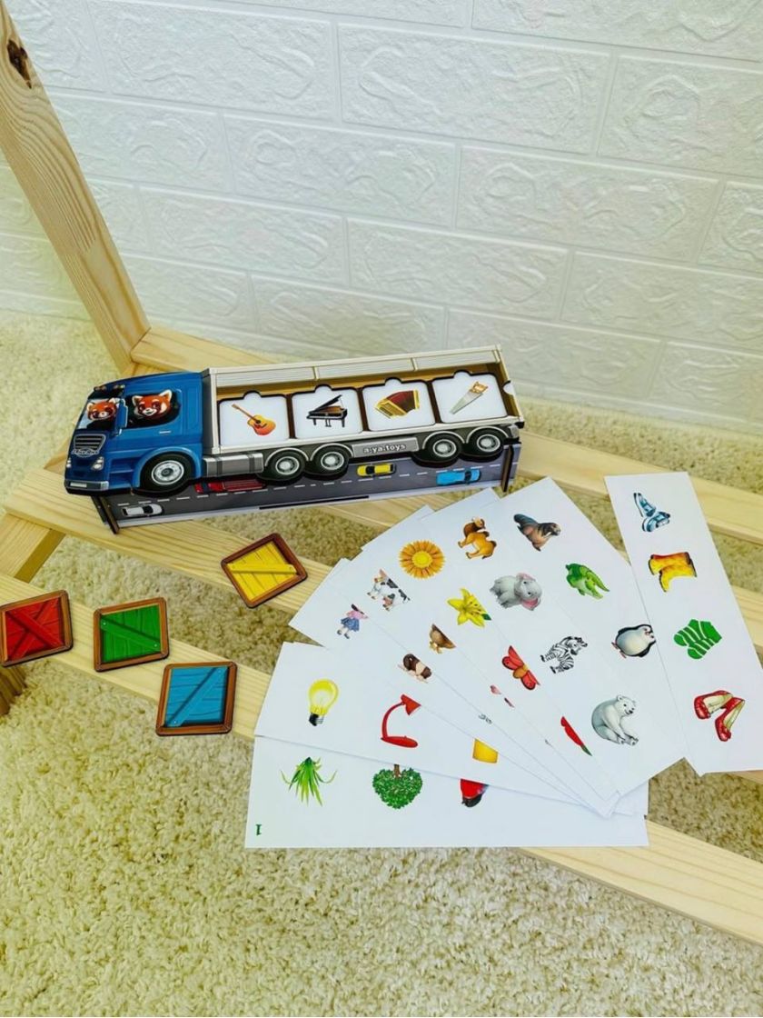 ❤ Дерев'яна машинка, лисеня (#50462020) ✓ Anna Konvert