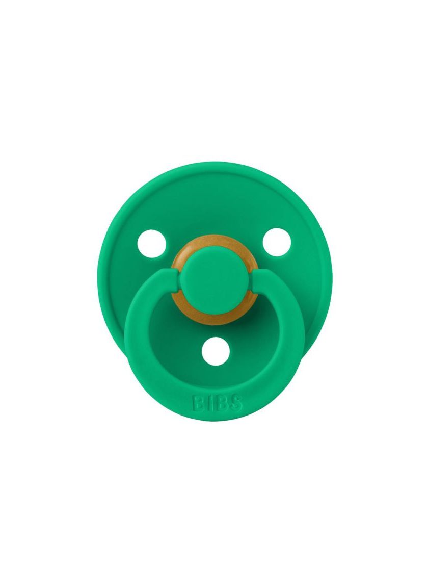 ❤ Соска пустушка BIBS Colour Latex Round (кругла). Колір - Cactus. Розмір - 6-18 міс (#5713795275465) ✓ Anna Konvert