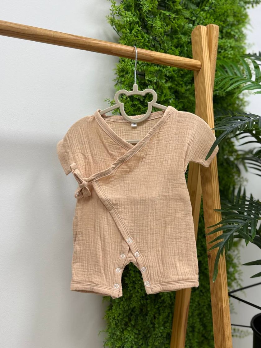 ❤ Муслінове кімоно. Колір - Бежевий. Розмір - 68 см (#47748529) ✓ Anna Konvert