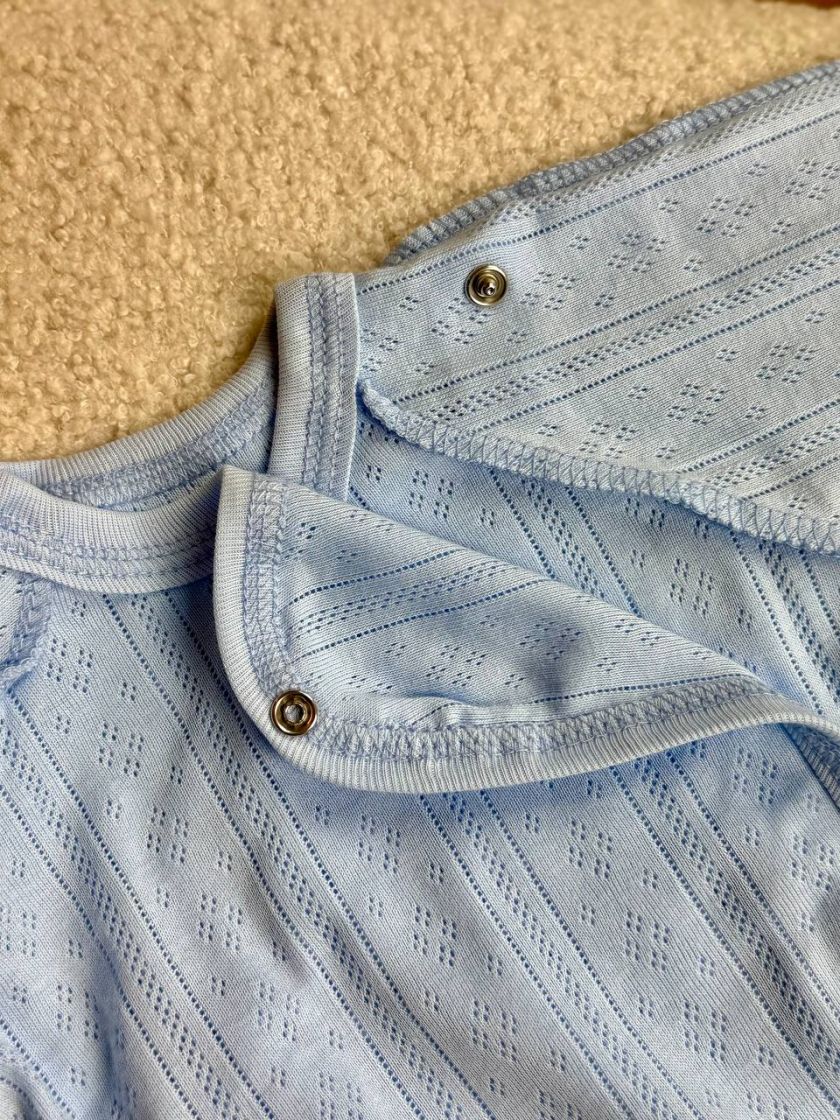 ❤ Комплект 3ка з сорочкою з перфорацією, 56-62р. Колір - Блакитний (#28546952) ✓ Anna Konvert