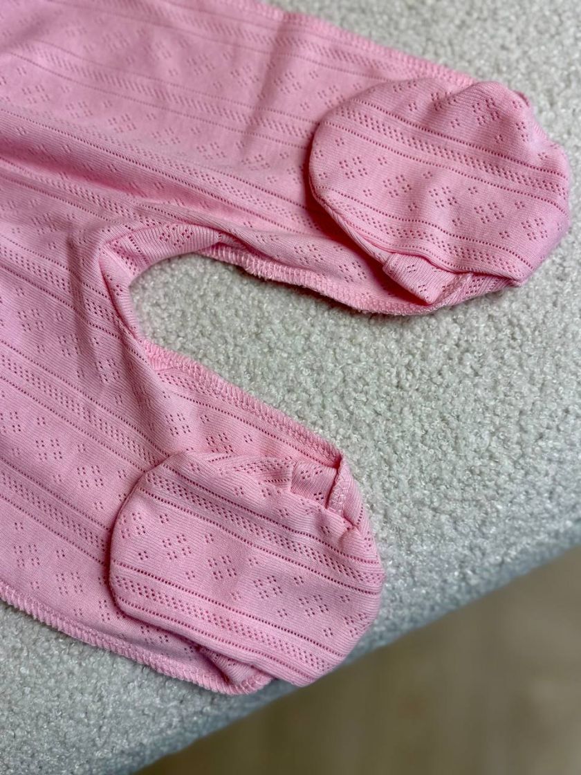 ❤ Комплект 3ка з сорочкою з перфорацією, 56-62р. Колір - Рожевий (#68992545) ✓ Anna Konvert