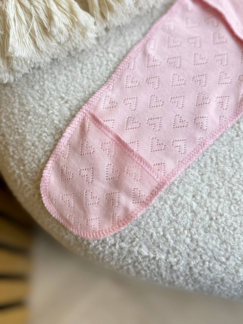 ❤ Комплект 2ка з боді, з перфорацією. Колір - Рожевий. Розмір - 56-62р (#32621634) ✓ Anna Konvert