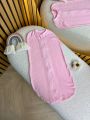 ❤ Пелюшка-кокон, інтерлок, 62р. Принт - Рожевий з перфорацією (#14677833) ✓ Anna Konvert