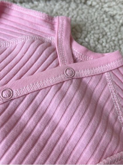 ❤ Чоловічок з шапочкою "Бархат" інтерлок. Колір - Рожевий. Розмір - 56см (#33676865) ✓ Anna Konvert 2