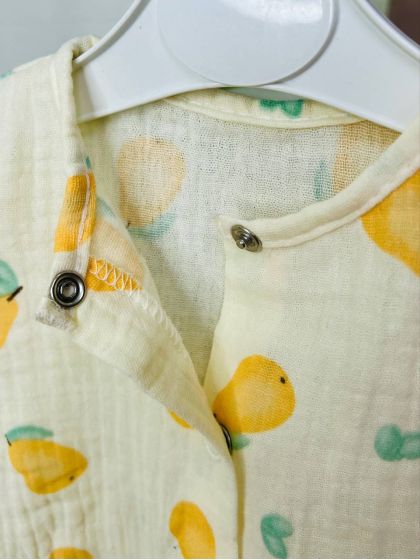❤ Чоловічок-пісочник мусліновий, 68 см. Принт - Лимончики (#27193437) ✓ Anna Konvert 2