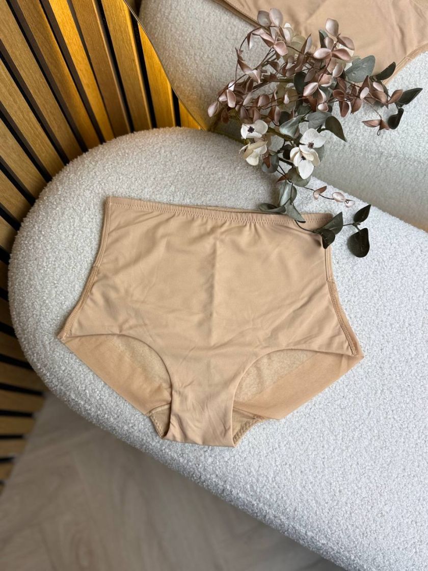 ❤ Труси жіночі корегуючі з сіточкою. Колір - Бежевий. Розмір - 50 (#40292499) ✓ Anna Konvert