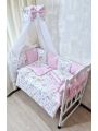 ❤ Набір у ліжко Elite, Bonna. Принт - Олені бембі з трояндами, рожевий (#89682946) ✓ Anna Konvert
