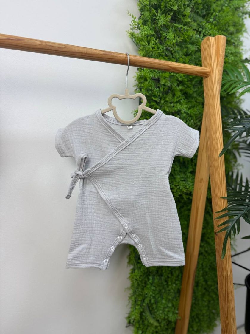 ❤ Муслінове кімоно. Колір - Сірий. Розмір - 68 см (#75531385) ✓ Anna Konvert