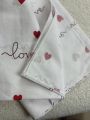 ❤ Пелюшки бавовняні. Принт - Love серця червоні (#76322936) ✓ Anna Konvert