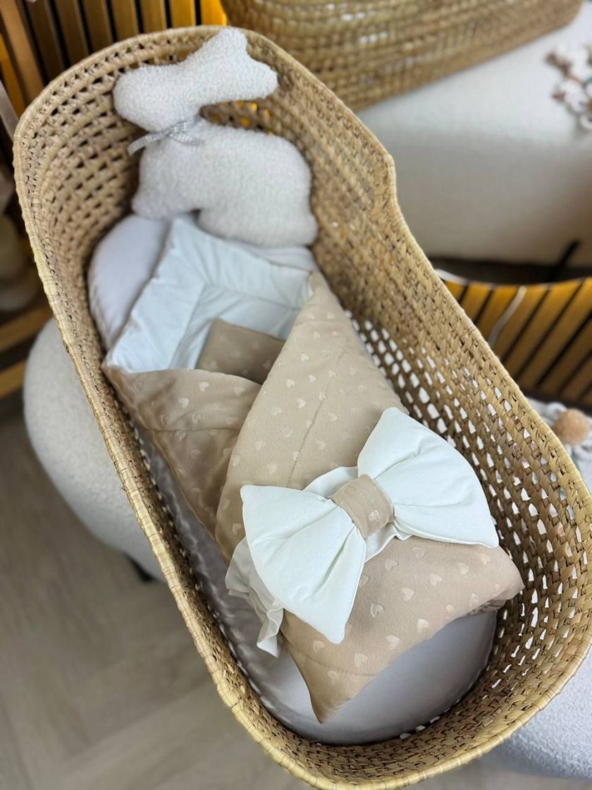 ❤ Демісезонний конверт велюровий в серцях (#49586227) ✓ Anna Konvert