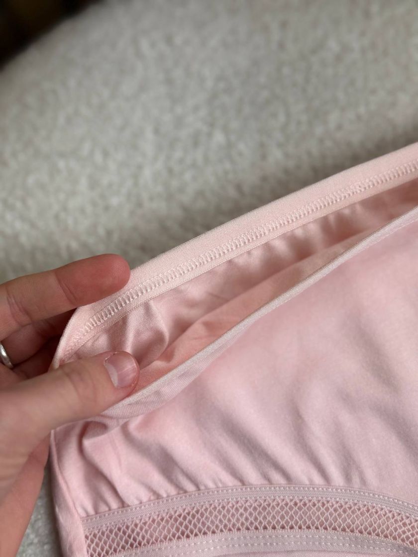 ❤ Труси жіночі. Колір - Персиковий із сіткою. Розмір - 48-50 (#90114562) ✓ Anna Konvert