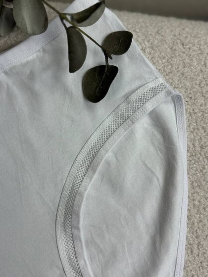 ❤ Труси жіночі. Колір - Білий із сіткою. Розмір - 52-54 (#35309723) ✓ Anna Konvert 2