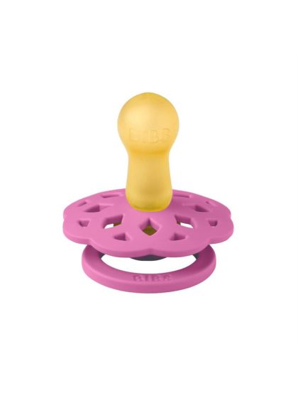 ❤ Соска пустушка BIBS Pacifier Boheme Latex Size 1, 0-6 міс. Колір - Bubblegum (#4284971) ✓ Anna Konvert 2