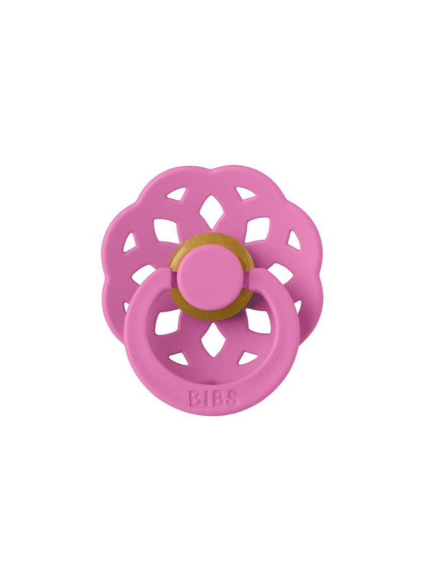 ❤ Соска пустушка BIBS Pacifier Boheme Latex Size 1, 0-6 міс. Колір - Bubblegum (#4284971) ✓ Anna Konvert