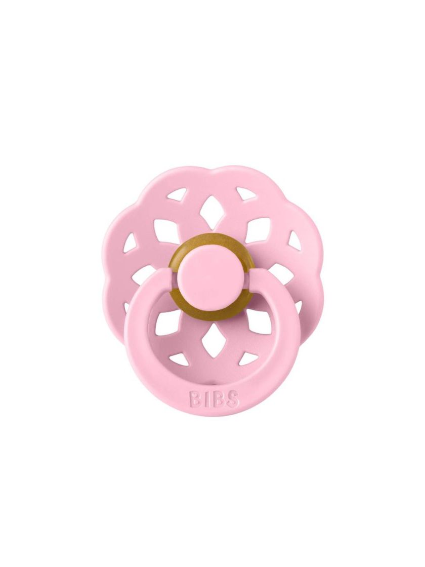 ❤ Соска пустушка BIBS Pacifier Boheme Latex Size 1, 0-6 міс. Колір - Baby Pink (#7121797) ✓ Anna Konvert