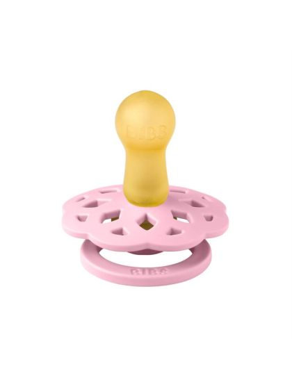 ❤ Соска пустушка BIBS Pacifier Boheme Latex Size 1, 0-6 міс. Колір - Baby Pink (#7121797) ✓ Anna Konvert 2