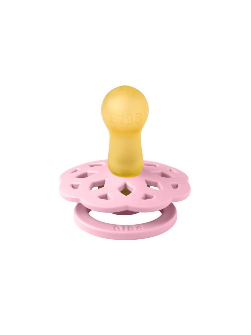 ❤ Соска пустушка BIBS Pacifier Boheme Latex Size 1, 0-6 міс. Колір - Baby Pink (#7121797) ✓ Anna Konvert