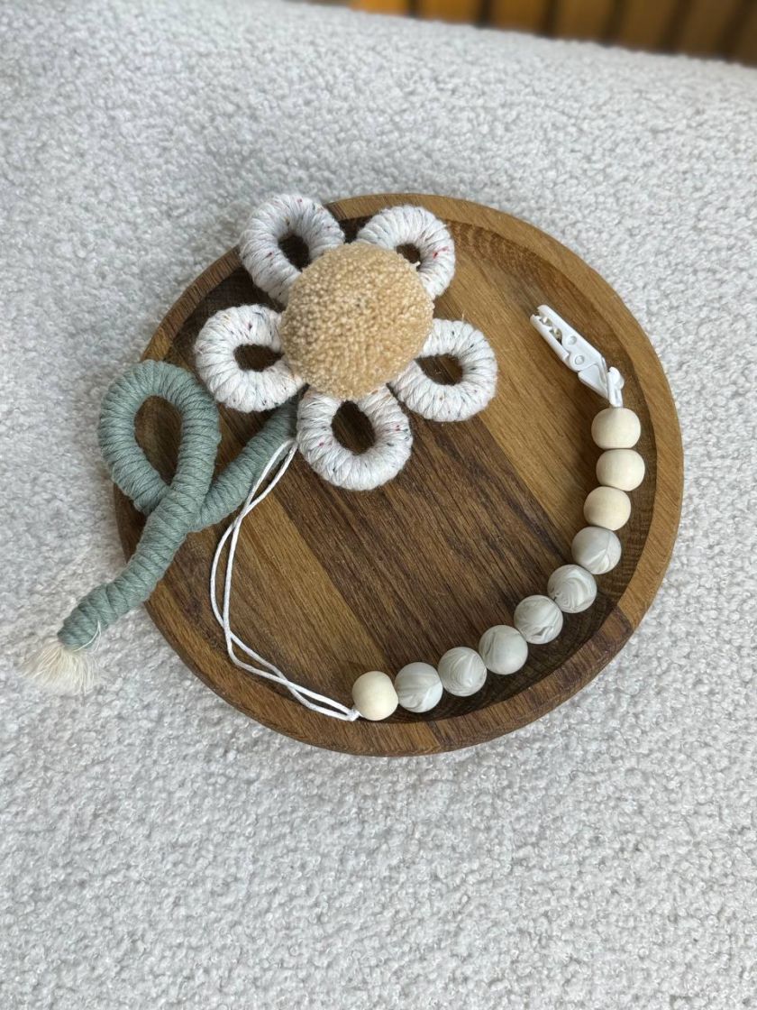 ❤ Тримач для пустушки. Колір - Бежевий мрамур (#29116640) ✓ Anna Konvert