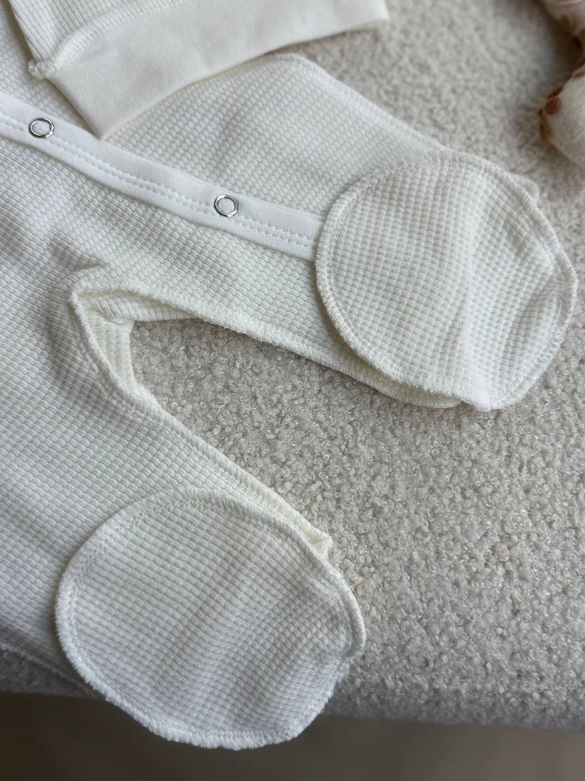 ❤ Чоловічок з шапочкою, вафелька, БО. Колір - Білий (#7501963) ✓ Anna Konvert