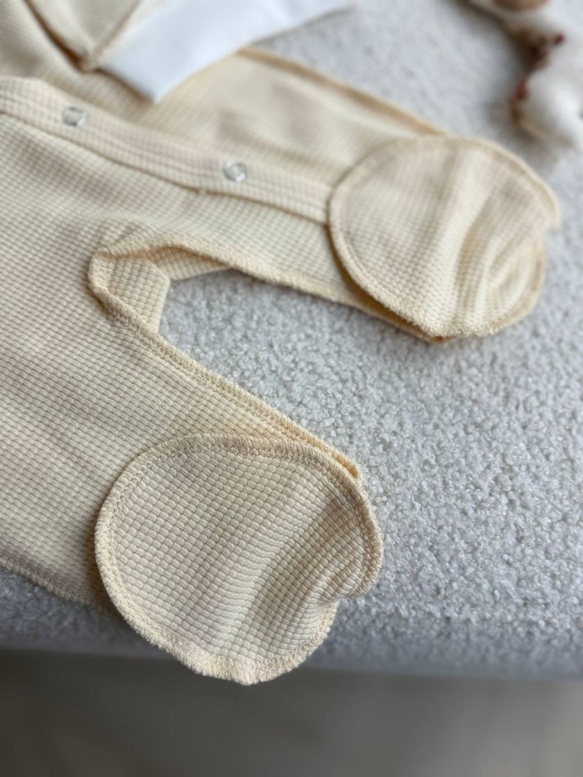 ❤ Чоловічок з шапочкою, вафелька, БО. Колір - Пісочний (#87225684) ✓ Anna Konvert