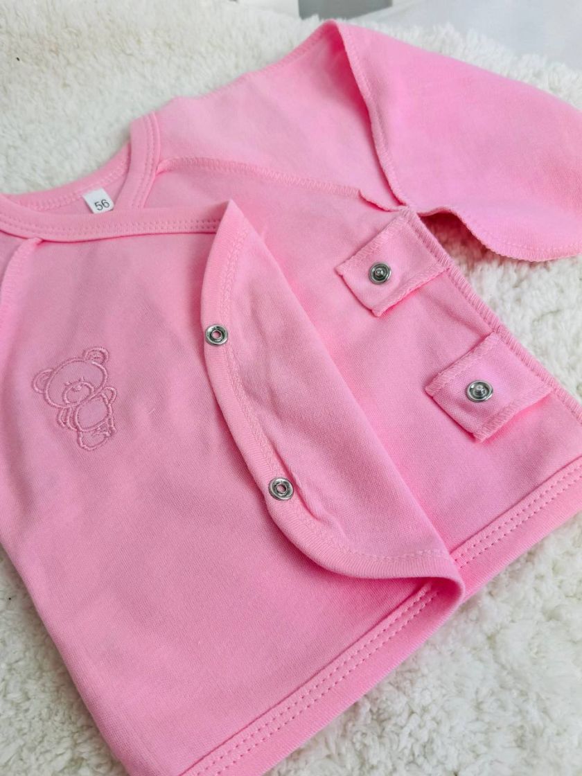 ❤ Комплект 3ка з сорочкою інтерлок 56см. Принт - Рожевий однотон (#27483282) ✓ Anna Konvert