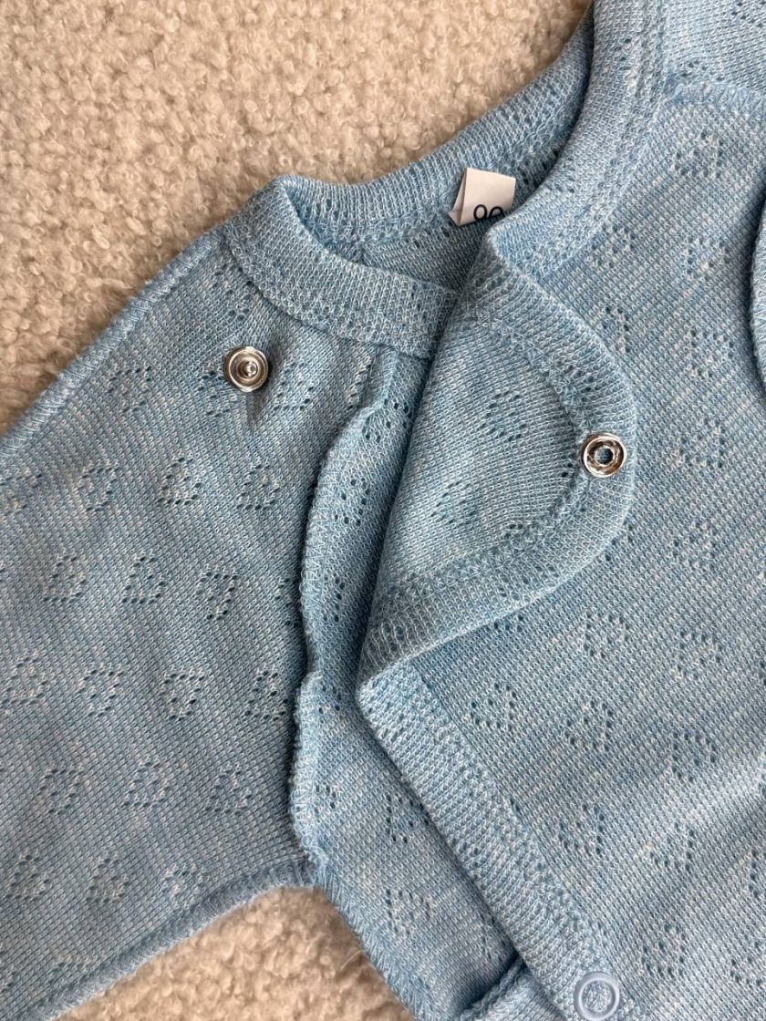 ❤ Комплект 3ка з сорочкою, перфорація. Колір - Блакитний (#46962855) ✓ Anna Konvert