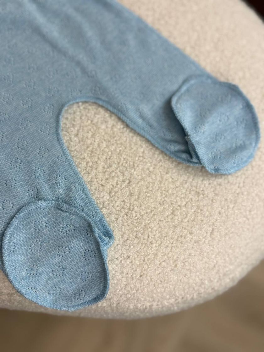 ❤ Комплект 3ка з сорочкою, перфорація. Колір - Блакитний (#46962855) ✓ Anna Konvert