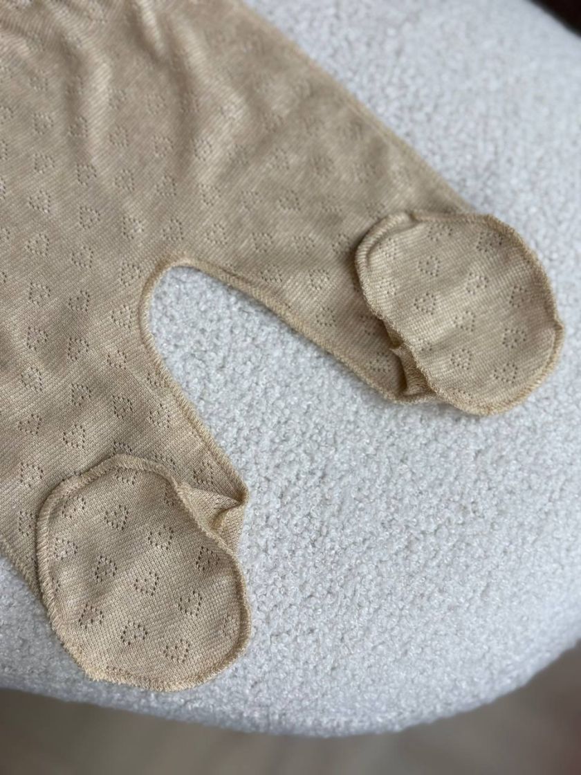 ❤ Комплект 3ка з сорочкою, перфорація. Колір - Кавовий (#25919015) ✓ Anna Konvert