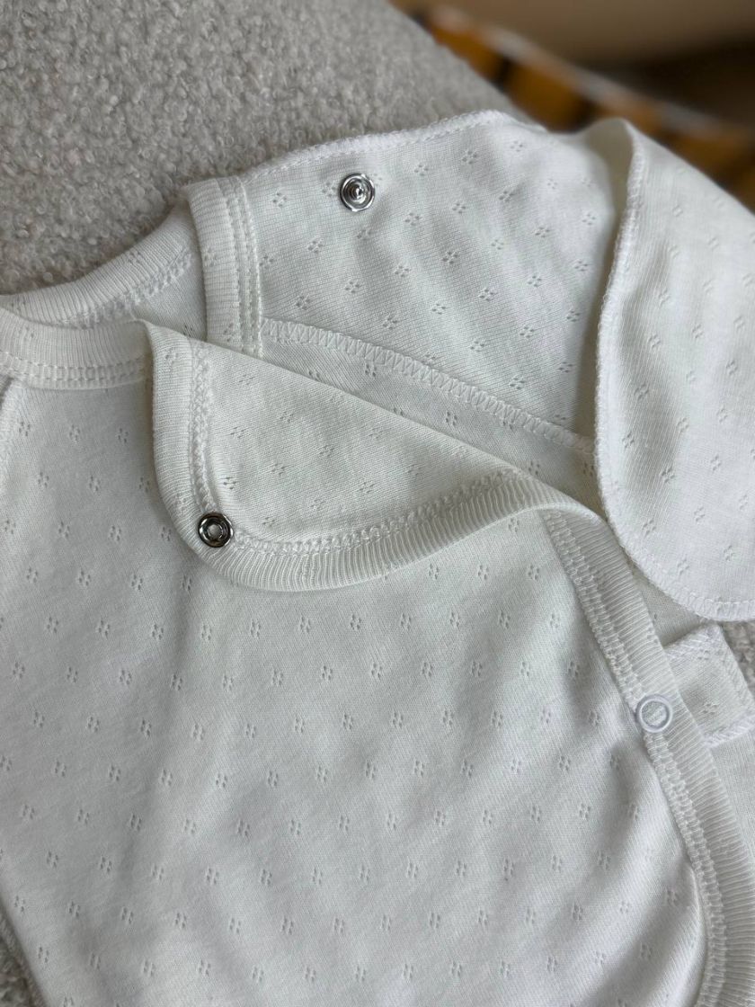 ❤ Комплект 3ка з сорочкою, перфорація. Колір - Молочний (#11306562) ✓ Anna Konvert